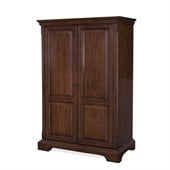 Riverside Furniture Cantata Computer Armoire in Burnished Cherry
