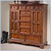 Riverside Furniture Delcastle Gentlemen's Chest in Antique Irish Pine