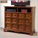 Riverside Furniture Delcastle Entertainment Chest in Antique Irish Pine