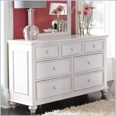 Riverside Furniture Splash of Color 7 Drawer Youth Double Dresser