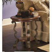 Riverside Ambrosia Round Side Table