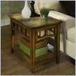 ADD TO YOUR SET: Riverside Andorra Side Table in Burnished Oak