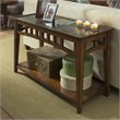 ADD TO YOUR SET: Riverside Andorra Sofa Table in Eden Burnished Cherry