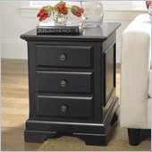 Riverside Furniture Cobble Hill  End Table in Bridgewood Black