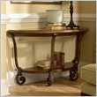 ADD TO YOUR SET: Riverside Fortunado Demi-Lune Sofa Table
