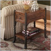 Riverside Furniture Medley Chairside Table in Camden