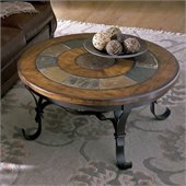 Riverside Stone Forge Round Coffee Table