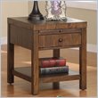 ADD TO YOUR SET: Riverside Furniture Belize Rectangular End Table in Old World Distressed Pine