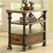 ADD TO YOUR SET: Riverside Lennox Street Chairside Table in Landmark Worn Oak 