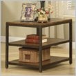 ADD TO YOUR SET: Riverside Furniture West End Rectangular End Table in Heirloom Russet