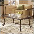 ADD TO YOUR SET: Riverside Delacourt Rectangular Cocktail Table in Highlands Cherry