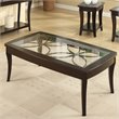 ADD TO YOUR SET: Riverside Annandale Rectangular Cocktail Table in Dark Mahogany