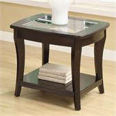 Riverside Furniture Annandale End Table in Dark Mahogany