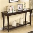 ADD TO YOUR SET: Riverside Furniture Annandale Sofa Table in Dark Mahogany