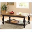 ADD TO YOUR SET: Riverside Delcastle 48in  Cocktail Table in Aged Black