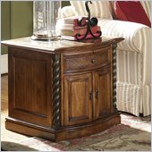Riverside Medley Door Commode Table in Camden / Wildwood Taupe