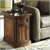 Riverside Medley Door Chairside Chest in Camden / Wildwood Taupe