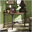 ADD TO YOUR SET: Riverside Medley Demilune Sofa Table in Camden / Wildwood Taupe
