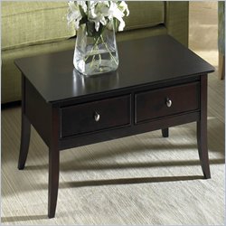 Riverside Urban Crossings Rectangular Cocktail Table in Espresso