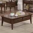 ADD TO YOUR SET: Riverside Furniture Hilborne Cocktail Table in Burnished Cherry