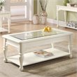 ADD TO YOUR SET: Riverside Essex Point Rectangular Cocktail Table in Shores White