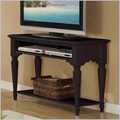 Riverside Furniture Cliffside Sofa/Console Table in Antique Black 