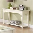 ADD TO YOUR SET: Riverside Furniture Essex Point Sofa Table in Shores White