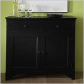 Riverside Furniture Splash Of Color Vestibule Cabinet in Antique Black
