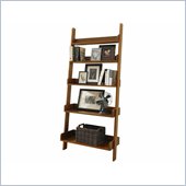 Riverside Furniture Lifestyles Leaning Bookcase in Elan Casual Cherry