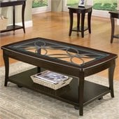 Riverside Furniture Annandale Rectangular Coffee Table in Dark Mahogany