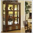 ADD TO YOUR SET: Riverside Furniture Belize China Cabinet in Old Word Distressed Pine