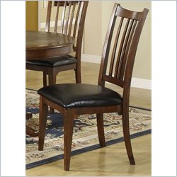 Riverside Furniture Bella Vista Dining Side Chair in Warm Cherry
