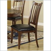 Riverside Furniture Bella Vista Dining Side Chair in Warm Cherry