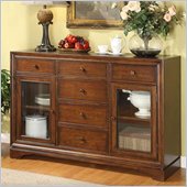 Riverside Furniture Bella Vista Server in Warm Cherry