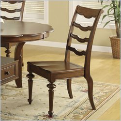 Riverside Furniture Cape May Inland Side Chair in Chadwick Cherry