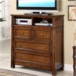 ADD TO YOUR SET: Riverside Furniture Craftsman Home Entertainment Dresser