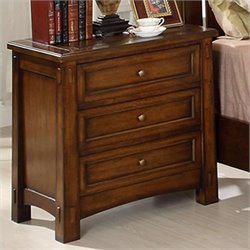 Riverside Furniture Craftsman Home 3 Drawer Nightstand