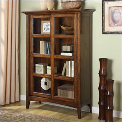 Riverside Furniture Falls Village Sliding Door Bookcase