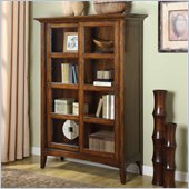 Riverside Furniture Falls Village Bookcase in Distresed Cherry