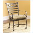 ADD TO YOUR SET: Riverside Furniture Stone Forge Caster Arm Chair