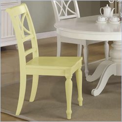 Riverside Furniture XX-Back Back Side Chair in Buttercup
