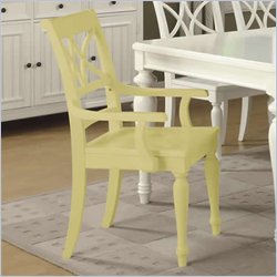 RiverArm Furniture XX-Back Back Arm Chair in Buttercup