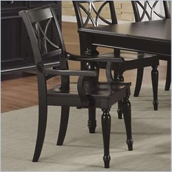 RiverArm Furniture XX-Back Back Arm Chair in Antique