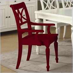 RiverArm Furniture XX-Back Back Arm Chair in Chili