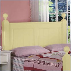 Riverside Furniture Splash of Color King Panel Headboard in Buttercup