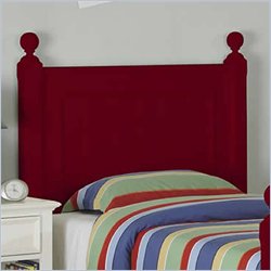 Riverside Furniture Splash of Color Twin Panel Headboard in Chili