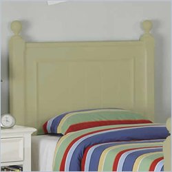 Riverside Furniture Splash of Color Twin Panel Headboard in Ivy