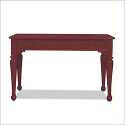 Riverside Furniture Splash of Color Writing Desk in Chili
