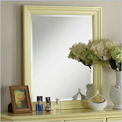 Riverside Furniture Splash of Color Vertical Mirror in Buttercup