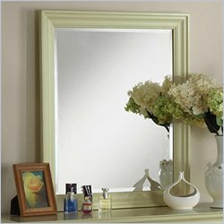 Riverside Furniture Splash of Color Vertical Mirror in Ivy